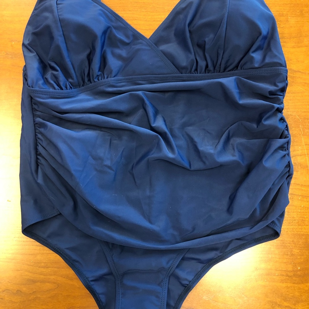 Ruched One Piece - Picture 3 of 4